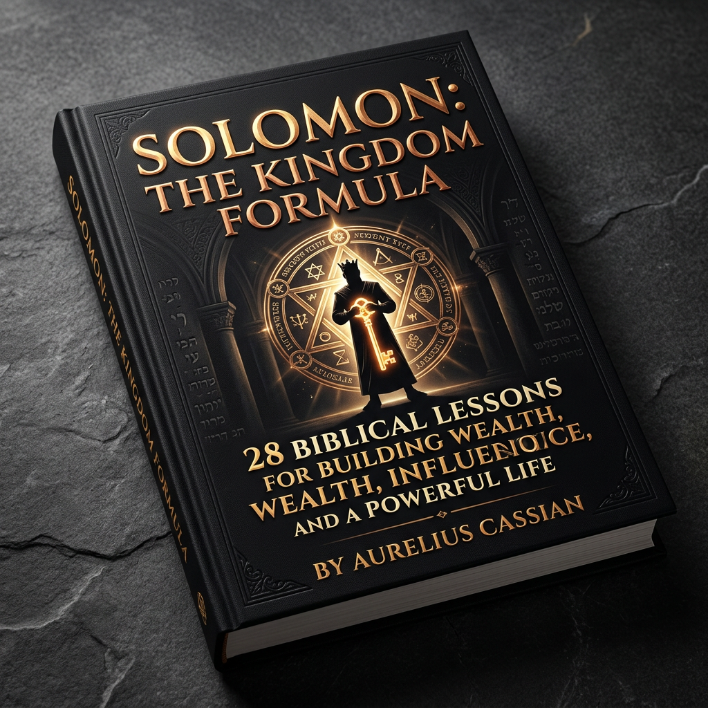 Solomon: The Kingdom Formula 28 Biblical Lessons for Building Wealth, Influence, and a Powerful Life